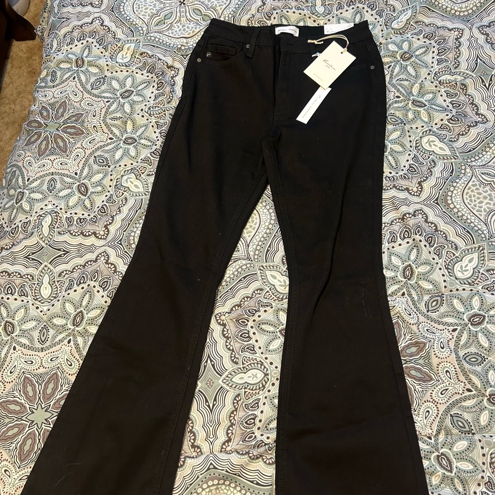KanCan Women's Black Boot Cut Jeans